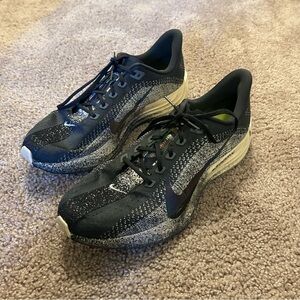 Nike Air Zoom Pegasus Plus Running Shoes Black And White Size 12